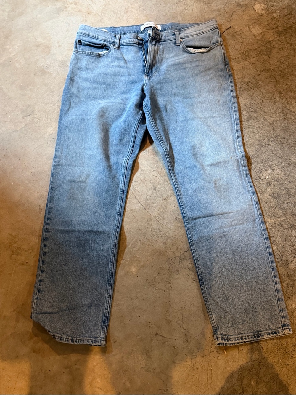 Calvin Klein Jeans Light Blue Relaxed Men’s Jeans